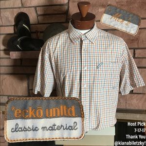 Men's Ecko Unlimited Shirt Plaid XL